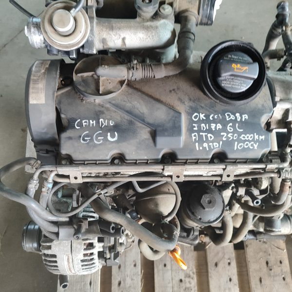 MOTOR COMPLETO SEAT IBIZA CORDOBA 6L 1.9TDI ATD GGU